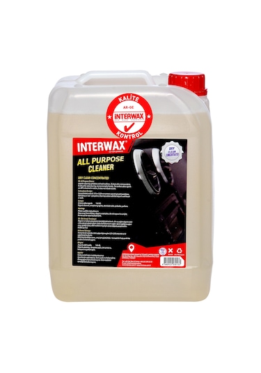 Interwax Konsantre Genel Detay ve Döşeme Temizleyici 5 Kg
