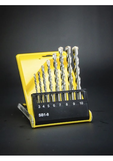 Skole Taş Ve Beton İçin Matkap Uçları Seti 8 Adet 412353167