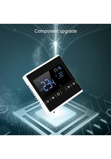 Termostat Mh-1822d-wıfı Ev Zemin Isıtma Lcd Akıllı Otomatik Dijital Ekran 6 Mod Sabit Sıcaklık Termostat Kontrol Tablosu