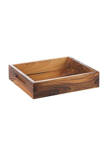 Ahşap Ekmek Sepeti - 23 23 Cm Diğer