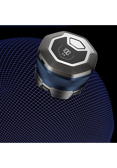 Xiaaokeji Titanyum Elektrikli Tıraş Makinesi - Erkekler İçin Şarj Edilebilir Baş Ve Yüz Tıraş Makinesi