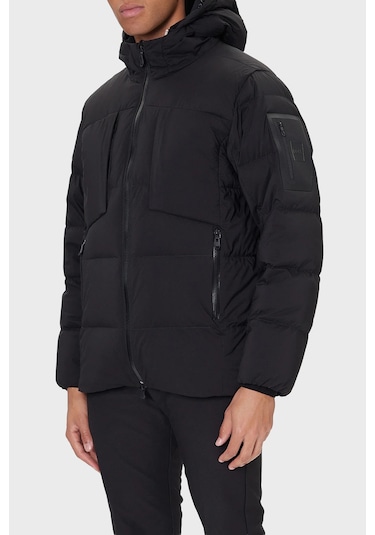 Boss Erkek Parka 50543963 001 Siyah Siyah