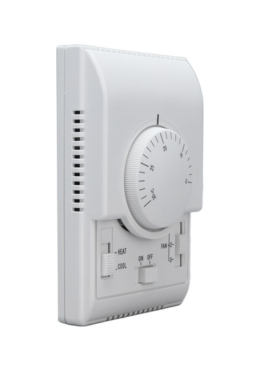 Yaozixa Merkezi Klima Termostati, İki Yönlü Mekanik Kontrol, 110-220v, 10-30 C Sıcaklık Regülatörü, Fan Hızı Ayarı Düşük-orta-yüksek