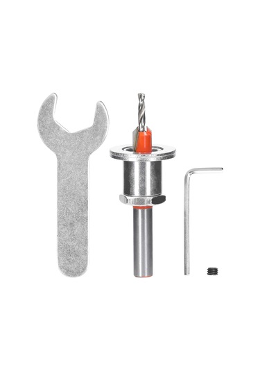 Maiyame 8mm Saplı Karbür Malzeme Ahşap Delici, 2.5-10.5mm Yükseklik Ayarlanabilir, Otomatik Kazı Makinaları İle Uyumlu, 8 8 3.2mm Tipi Delme Ucu