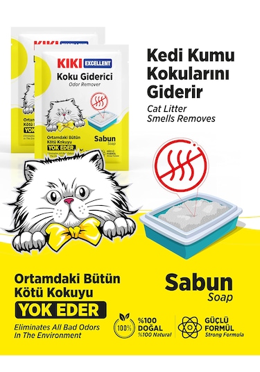 Kedi Kumu Koku Giderici - 25gr / Sabun Kokulu