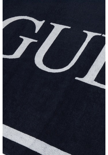 Guess Bayan Plaj Havlusu E5gz13 Sg00p A73l Lacivert Beyaz