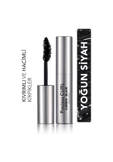 Flormar Precious Curl Kıvırıcı Maskara 002 Carbon Black