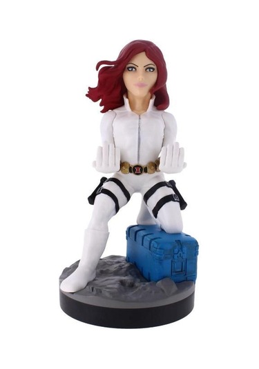 Exg Pro Cable Guys Marvel Black Widow White Suıt Phone And Controller Holder