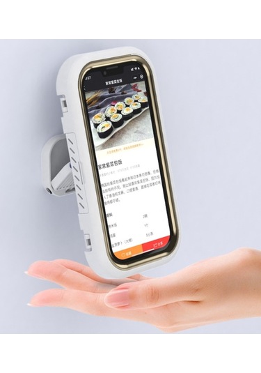 Kenpazar Su Geçirmez Hareketli Telefon Tutucu Stand Siyah