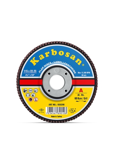 Karbosan Premium  Ao 115 Flap Disk Nk 60 - 982980