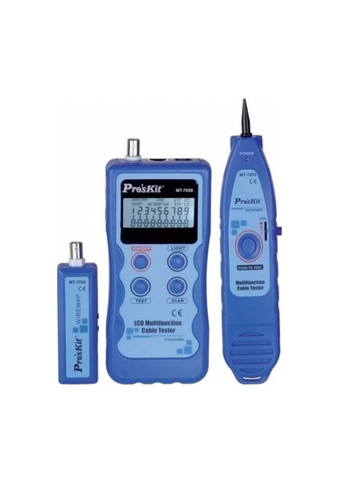 Proskit Mt 7059 Kablo Bulucu Lcd Çok Fonksiyonlu Kablo Test Cihaz