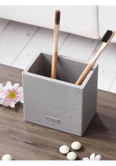 Getknow Home Banyo İçin Diş Fırçası Bardağı 269935864 Gri