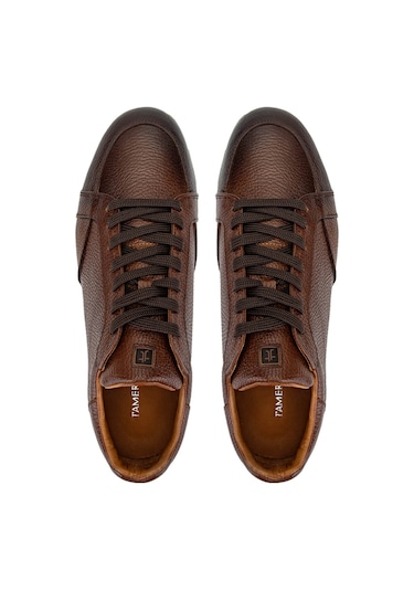 Tamer Tanca Erkek Hakiki Deri Kahverengi Sneakers & Spor Ayakkabı 04 3522 Erk Ayk Sk24-25 Kahve Fltr Kahverengi