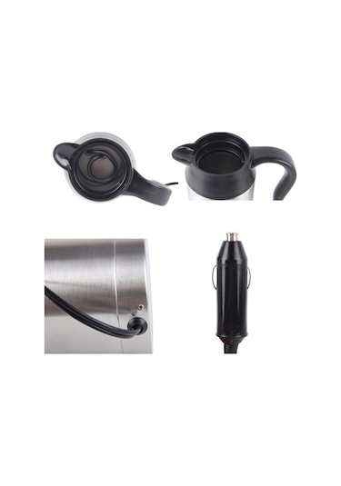 Sones Hj-18a Paslanmaz Çelik Elektrikli Kupa 750 Ml Dc 12 V Araba Elektrikli Su Isıtıcısı Isıtm Araba Kahve Kupa & Bardak 52819130