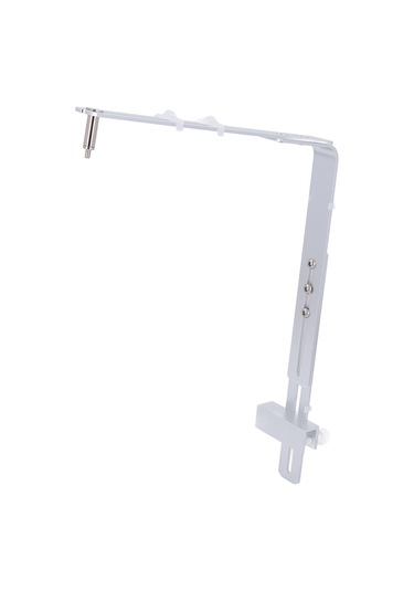 Moveevo Alüminyum Akvaryum Işık Demiri - Ayarlandırabilir Yükseklik, Sağlam Tutma, Modern Tasarım - Gümüş