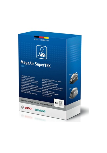 Elektrikli Süpürgeler İçin Toz Torbası Bsh Uyumlu P Tip 4 Adet