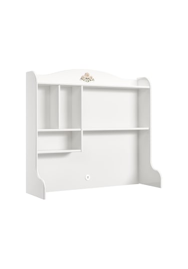 Meltem Kids Prestij Beyaz Çalışma Masası Üst Modül Beyaz