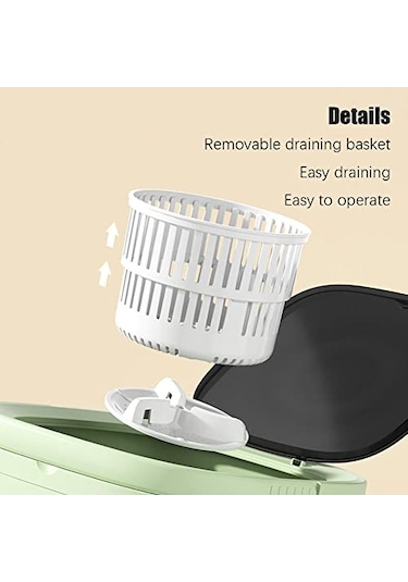 Sellwell Qianfan Portatif Katlanır Çamaşır Makinesi