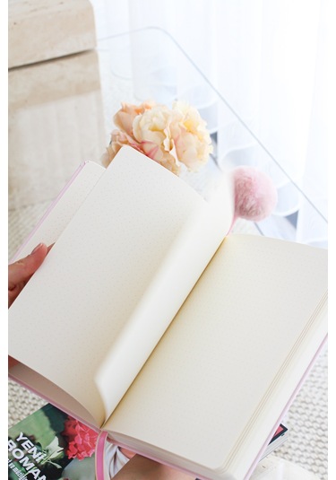 A5 Bullet Journal Noktalı Defter 140 Gr. 80 Yaprak Lavender Mist Lila