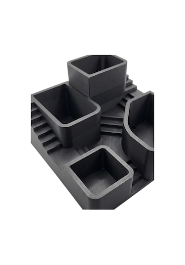 3d Kaktüs Saksı Seti Çok Bölmeli Modern Dekoratif Masaüstü Bitki Standı
