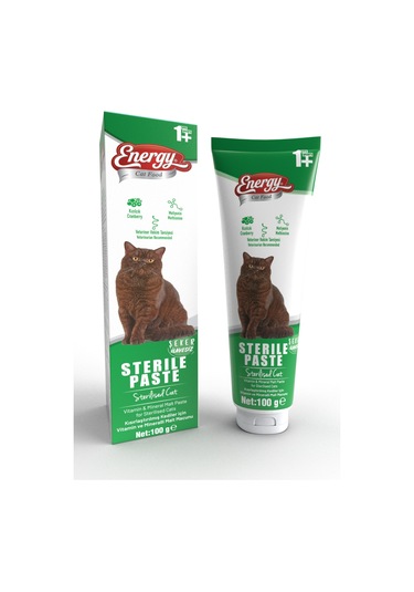 Energy Paste Kısırlaştırılmış Kediler İçin Yüksek İçerikli 100 G