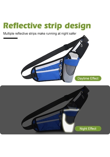 Novahub Vücuda Tam Oturan, İnce Bel Çantası Küçük Boy, Pasaport, Cüzdan, Telefon İçin İdeal Kırmızı Kırmızı