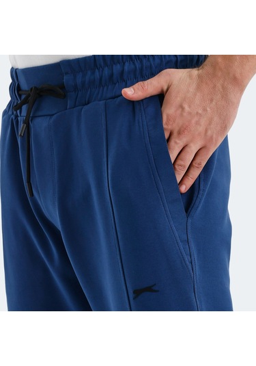 Slazenger VURAL Erkek Cepli Dar Paça Indigo Eşofman Altı