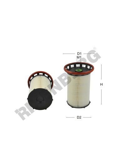 Vw Passat 1.6tdı- 2.0tdı 2011 Ve Üstü Yakıt Filtre Rxf2668 7n0127177 Pu8008 1 Kx342 E424kp