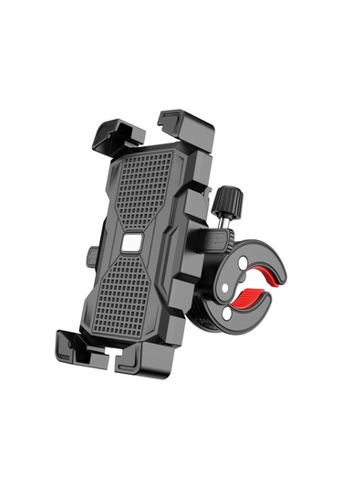 Evrensel Motosiklet Telefon Gps Tutucu Çoğu Telefon Spor Aksesuarı Gri