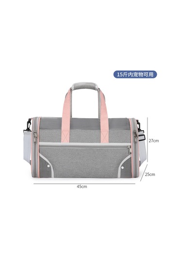 Kedi Nefes Alabilir Uzay Kabini El Çantası-f Pembe