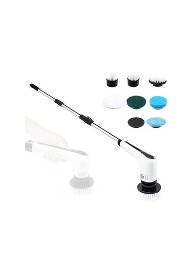 Createtech Tipi Temizleme Temizleme Springsun Mutfak Kablosuz İşlevli Fırçası Fırçası Ev Elektrikli El Çok Banyo Eg