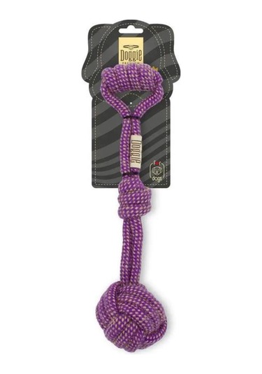 Doggie Köpek Oyuncağı Pamuk Halat Sapan 35cm