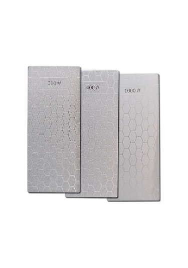 Valkyrie 3 Adet Elmas Biley Seti Bıçak Bileme Taşı Sulu Veya Susuz Biley Uzun Ömürlü Aşınmaz 200 400 1000 Grit