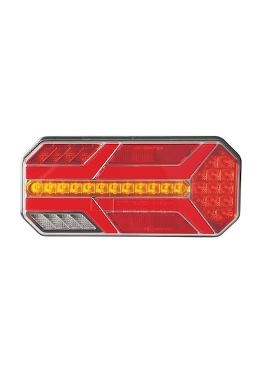 Wolfram 10v-30v Stop Lambası Neon Ledli-kayar Sinyalli 7 Fonksiyonlu 235 110 47 Mm E9 Sağ