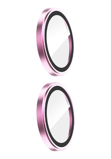 Novstrap İphone 16 / İphone 16 Plus İle Uyumlu Kamera Koruma Lens Koruyucu Cam Uygulama Aparatlı