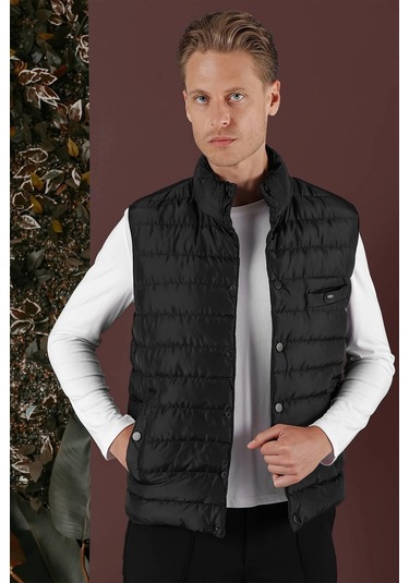 Y 160 Siyah Klasik Yelek Siyah