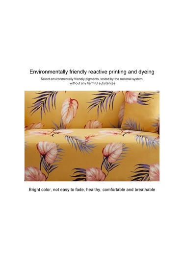 Sones Çift Kişilik Oturma Odası Dört Mevsim Elastik Tam Kapsama Kaymaz Kanepe Kılıfı, Boyut: 145 X 185cm Wen Yi