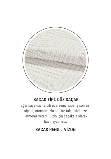 Revna Ekru Yıkanabilir Halı Kaydırmaz Tabanlı Pamuk Dokuma Salon Mutfak Koridor İçin Ekru