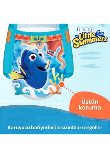 Huggies Little Swimmers Mayo Bebek Bezi 3-4 Numara 12 Adet