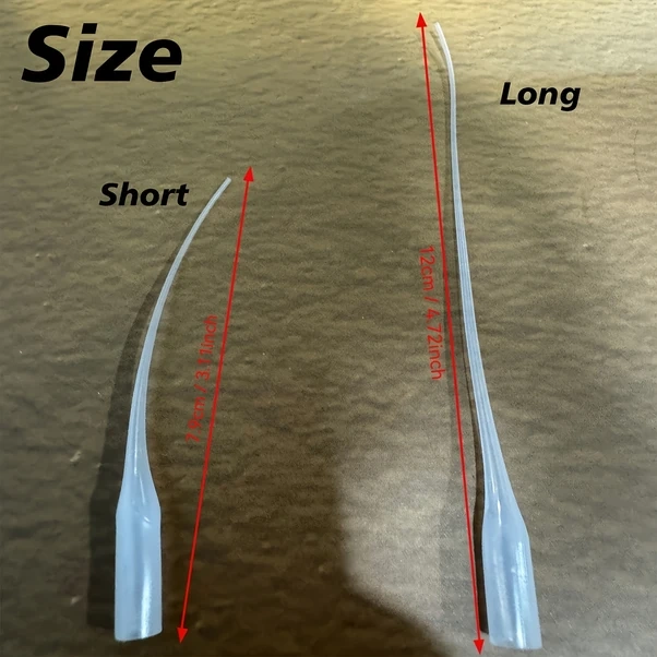 Xuweiwei 50 Adet Hassas Yapıştırıcı Uç Başlığı El İşi Laboratuvar Dispenser Aksesuarı Diğer