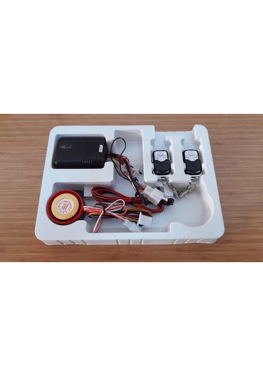 İnwells Motor Alarm Seti Çift Kumandalı Motorsiklet Alarmı