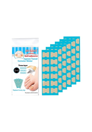 Suntek 1 Set Batık Ayak Tırnağı Düzeltici 72-yaprak