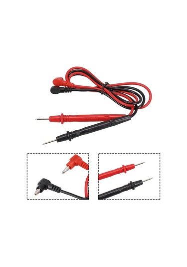 Koodmax Multimetre Probu 1000v 10a Test Ölçüm Probu Voltmetre Avometre Kablosu - Prob Kablo