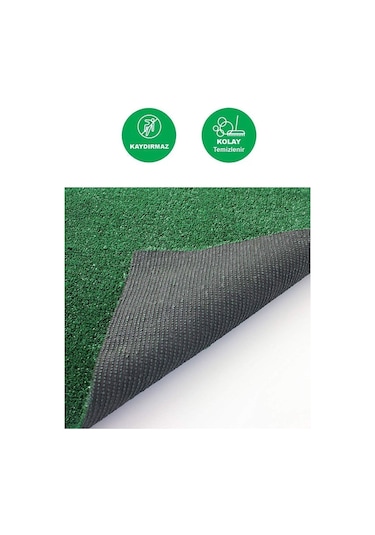 Çim Halı Yapay Çim Suni Çim Plastik Halı 7 Mm Yeşil
