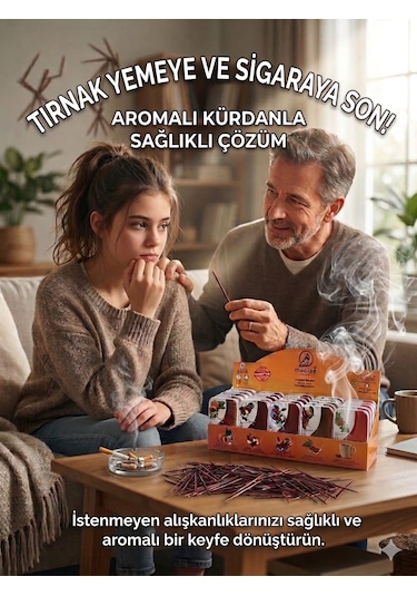 Mucize Çilek-nane Aromalı Kürdan Metal Kutu