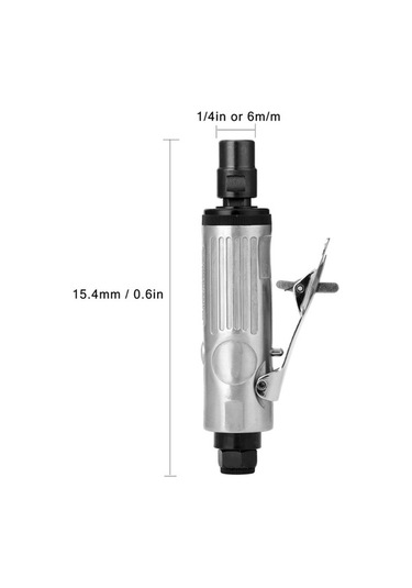 Pazly 1/4in Hava Motorlu Açılı Taşlama Makinesi - Profesyonel Pnömatik Kesme, Cilalama, Zımparalama Aleti