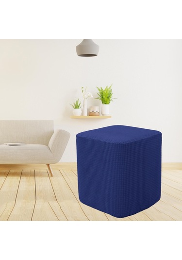 Suntek Magideal Kare Ayaklık Osmanlı Örtüleri Dekoratif Koyu-mavi