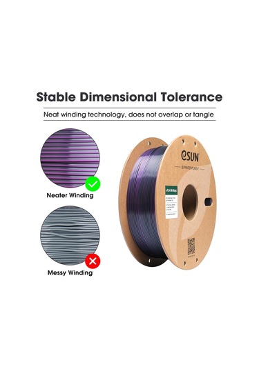 Esun Epla-silk Magic Filament Siyah-mor - Urhanshop Gönderimli