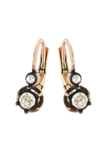0,71 Ct Pırlantalı Elmas Küpe