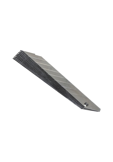 İzeltaş Pro Maket Bıçağı Dar 30 Açılı Yedek Bıçak 9 Mm 10'lu